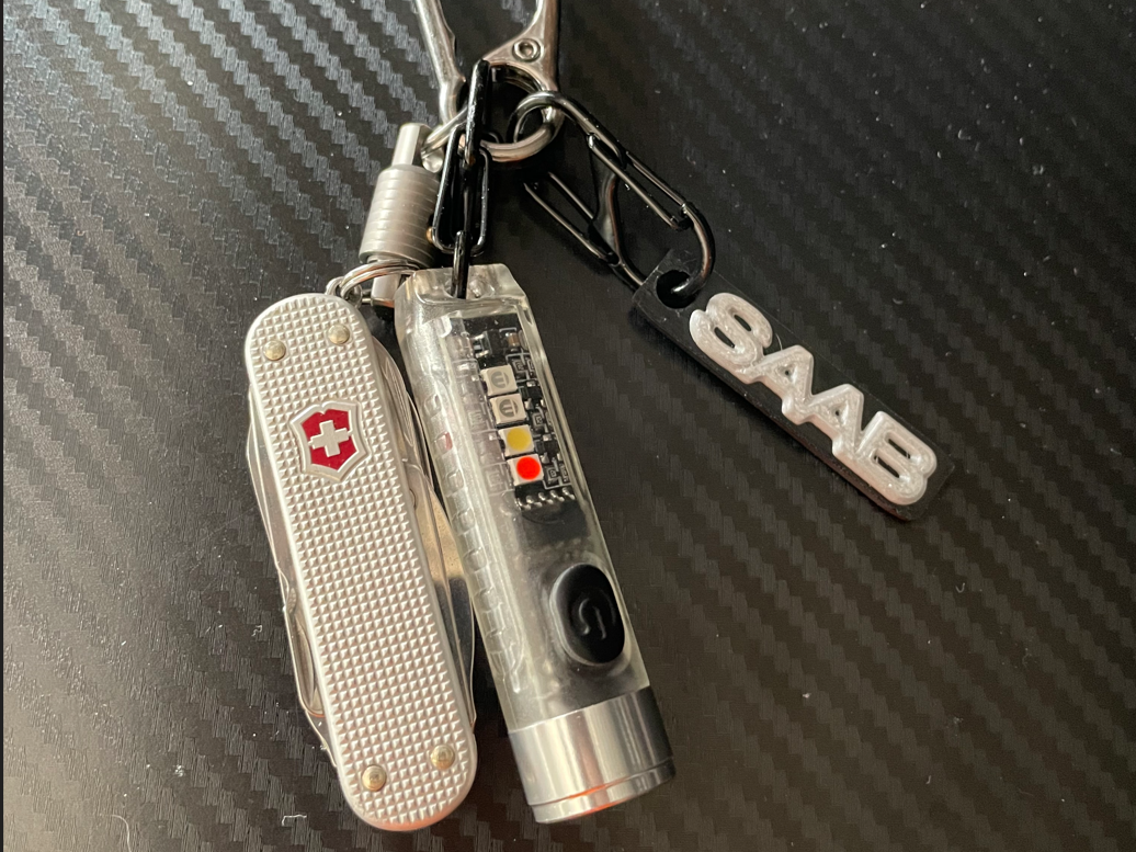 Saab Keychain