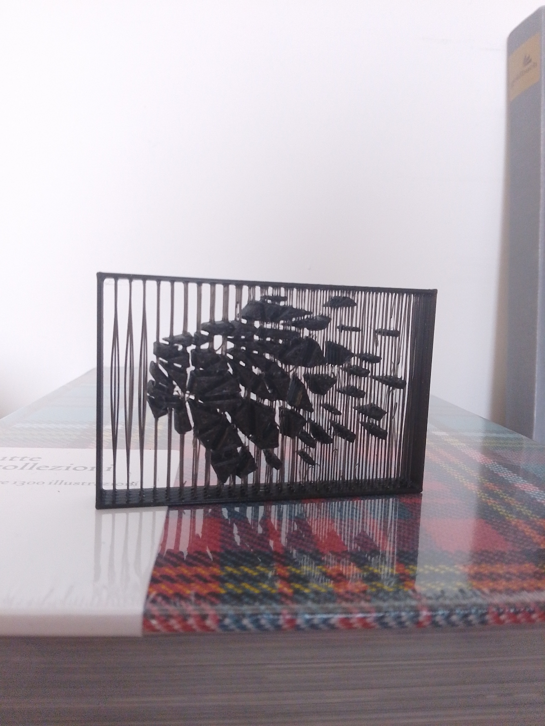 Fragmented Lion Art- Bridge Stress Test for A1 - Mini+