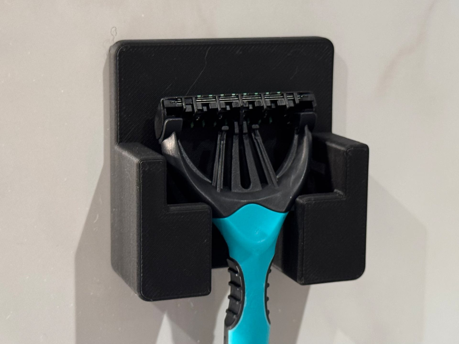 Self-Adhesive Razor Wall Mount Holder