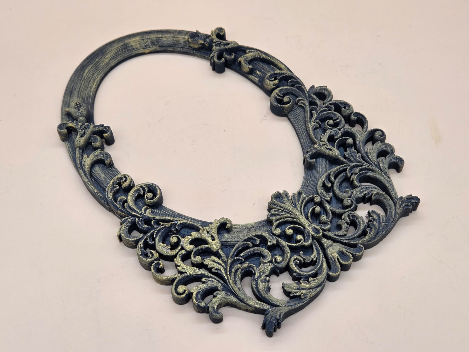 Barocker Ornamentrahmen – Oval