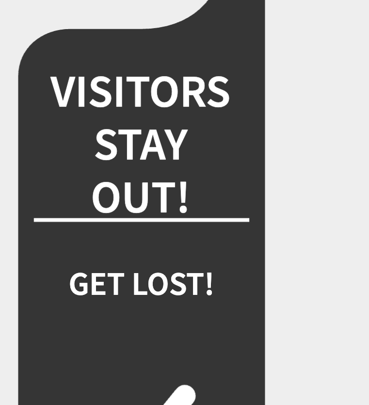 Just don't come!