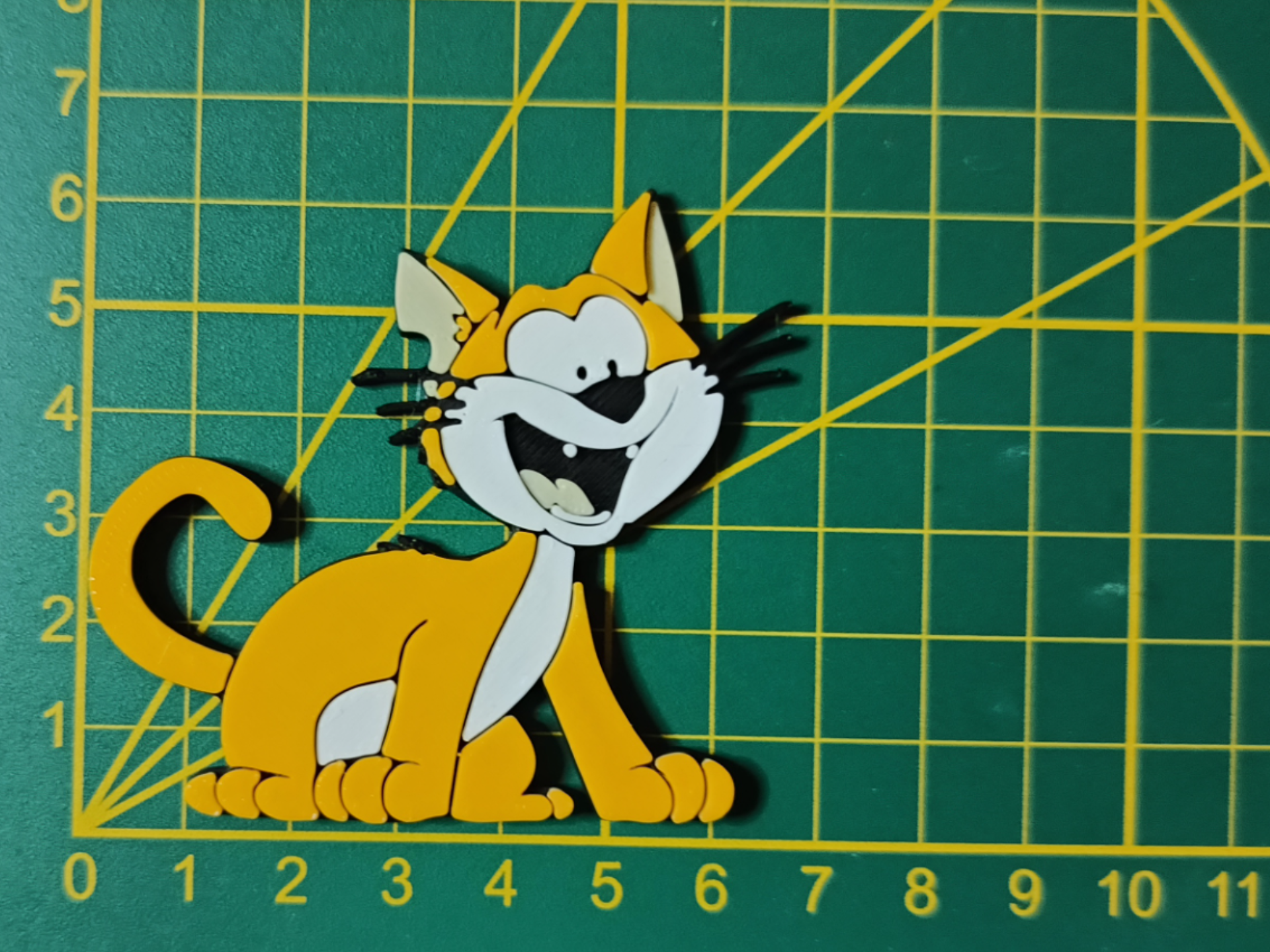 fridge magnet Gargamel cat Azrael