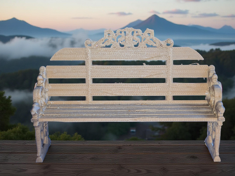 Park bench miniature