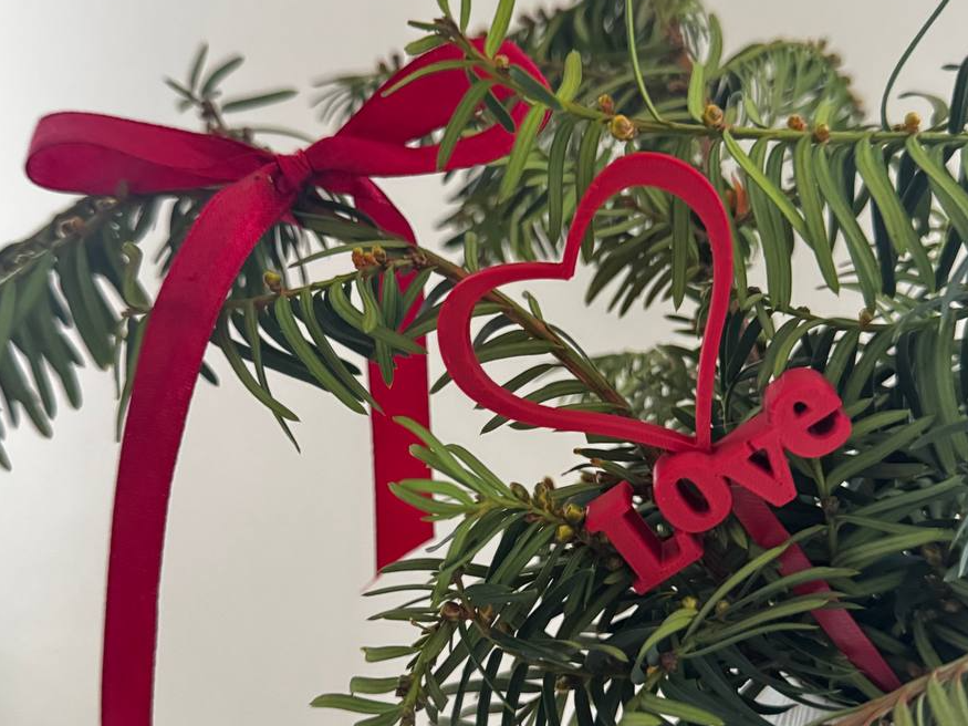 LOVE decorative stake