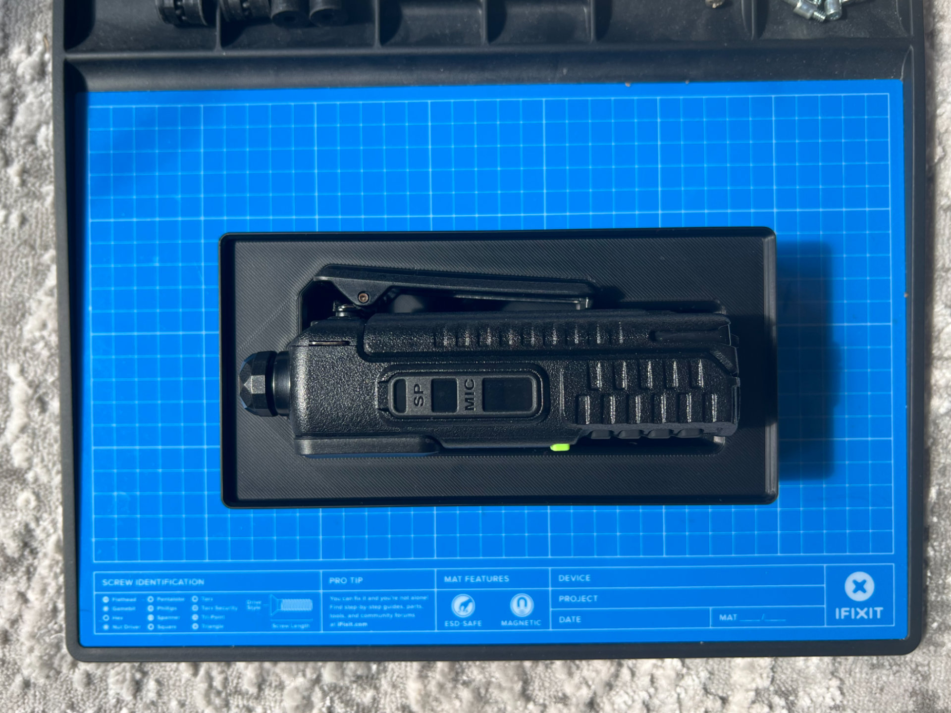 Gridfinity Baofeng UV-5G+/5RM, AR-5RM, BF-F8HP PRO