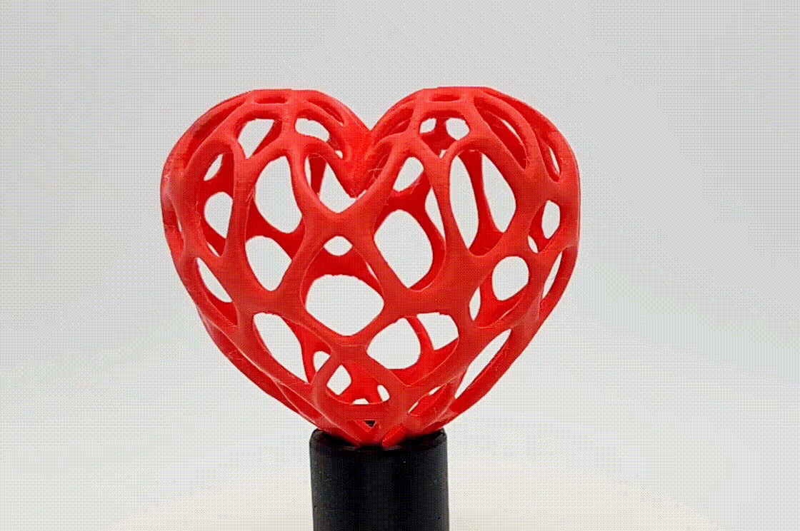 Organic Heart Sculpture