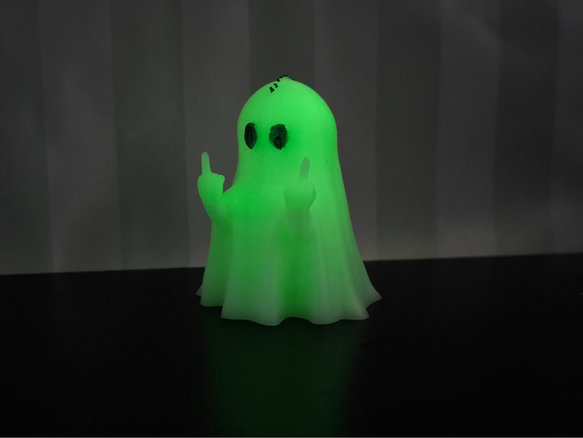 Double Mittelfinger Ghost für genervte Menschen FP