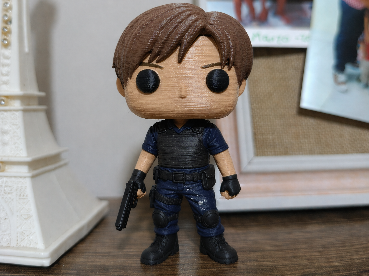 Leon S Kennedy Funko Style RPD Edition