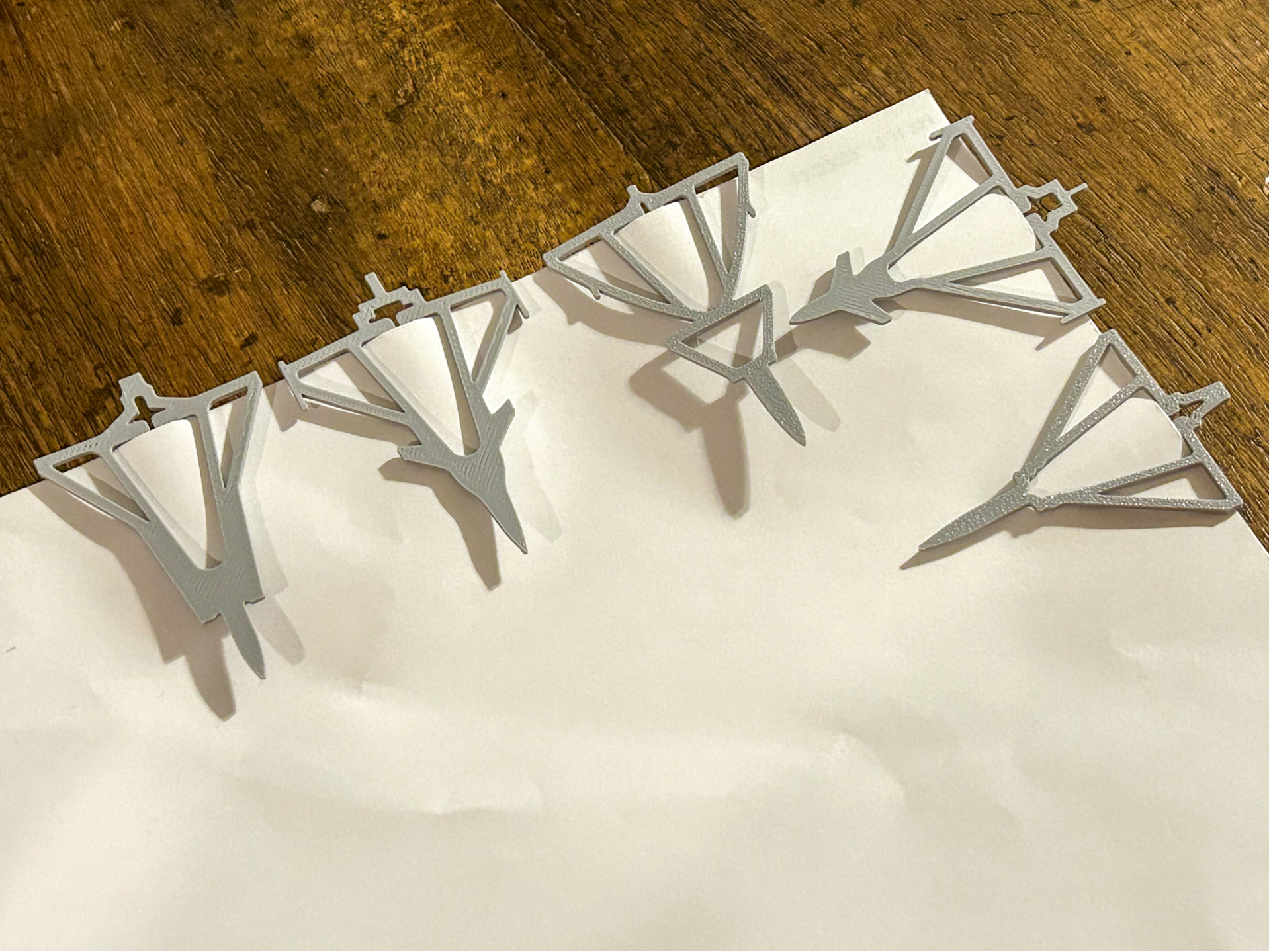 Jet Fighter Paper Clips - Set 3 - Euro Fighters