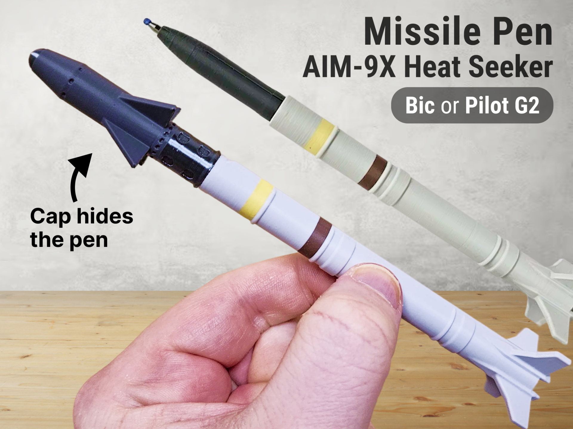 Missile Pen | AIM-9X Sidewinder Heat Seeker