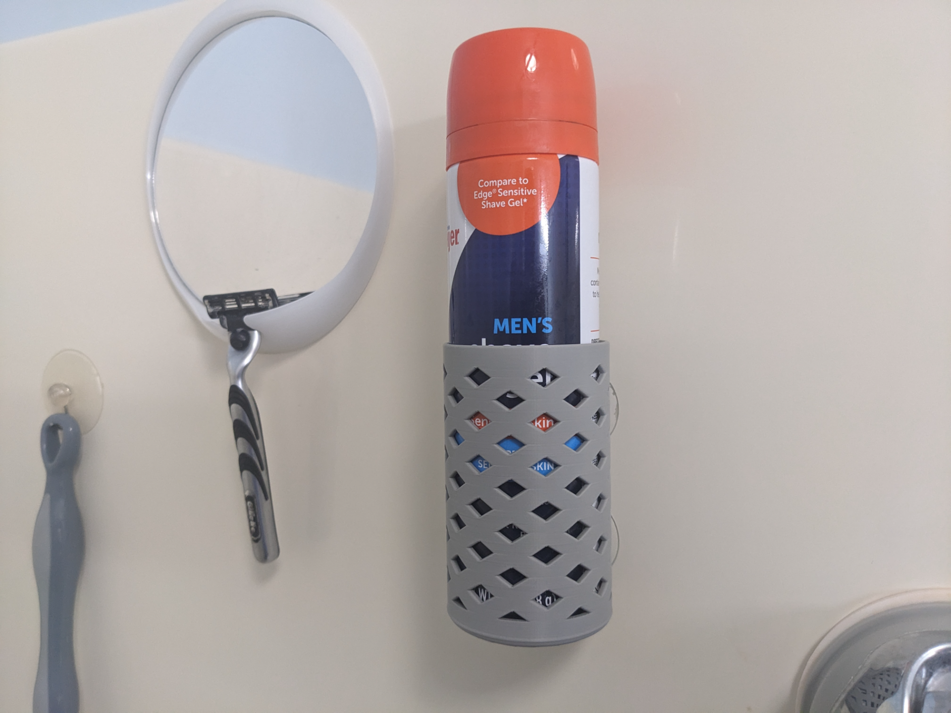 Shower Shaving Cream Holder