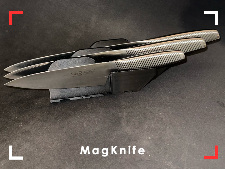 Modular Magnetic Knifeblock