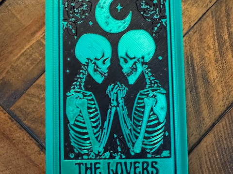 The Lovers Tarot Card Box
