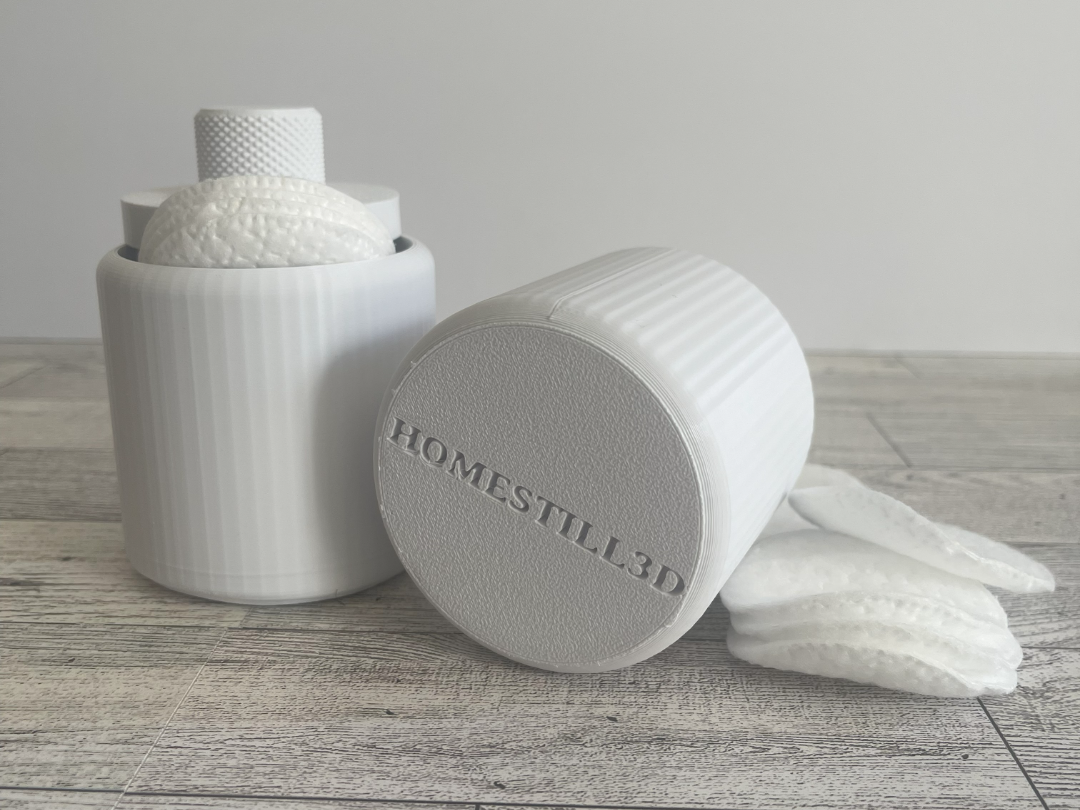 HOMESTILL3D Minimalist Storage Jar w. Lid 3PC