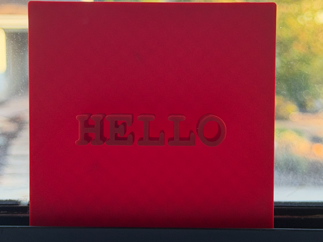 Custom Name Plate