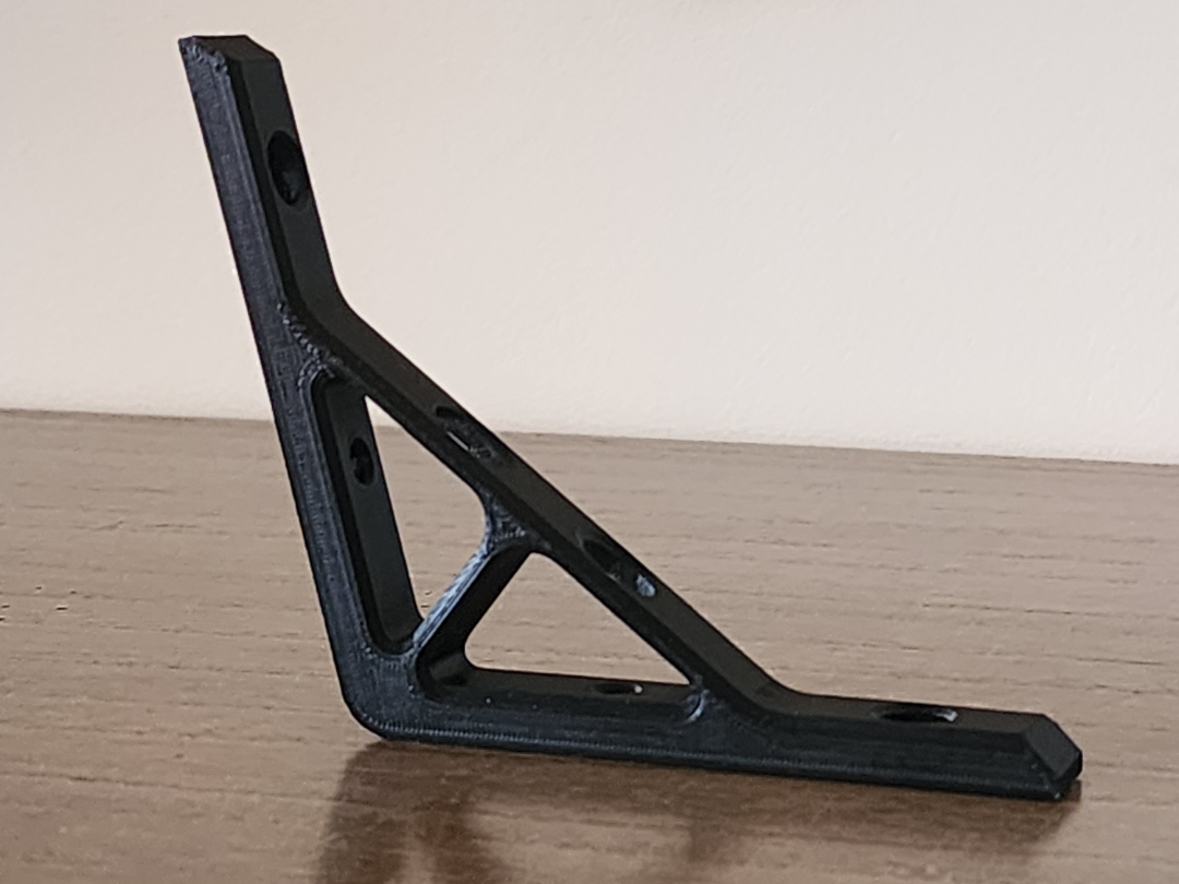 105 degree L bracket