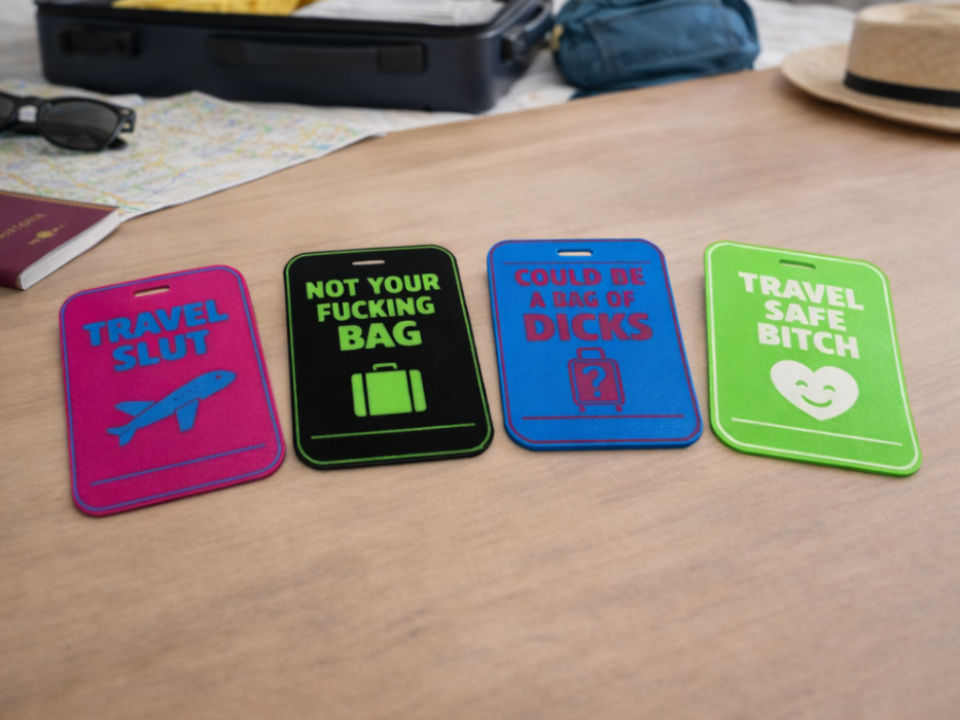 NSFW Funny Baggage Tags / Luggage Tags