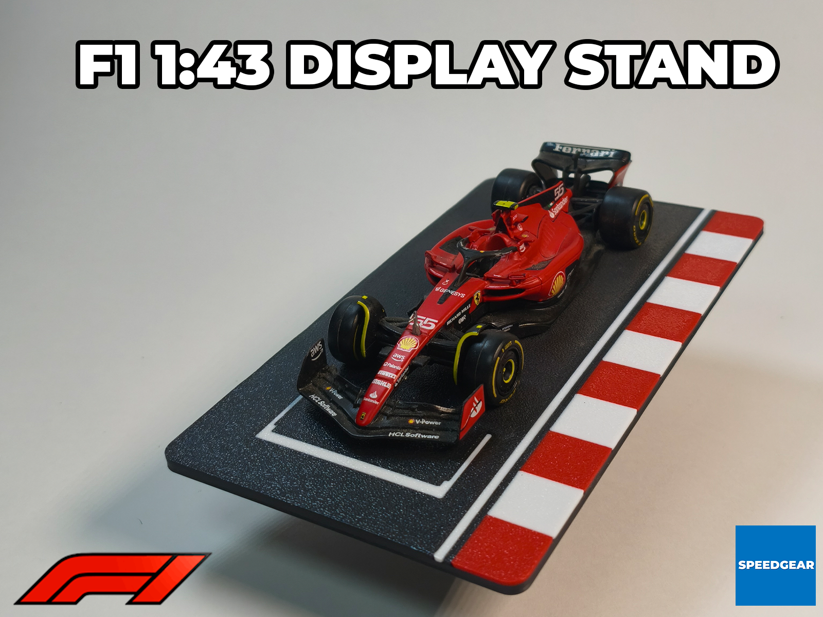 F1 1:43 Display Stand