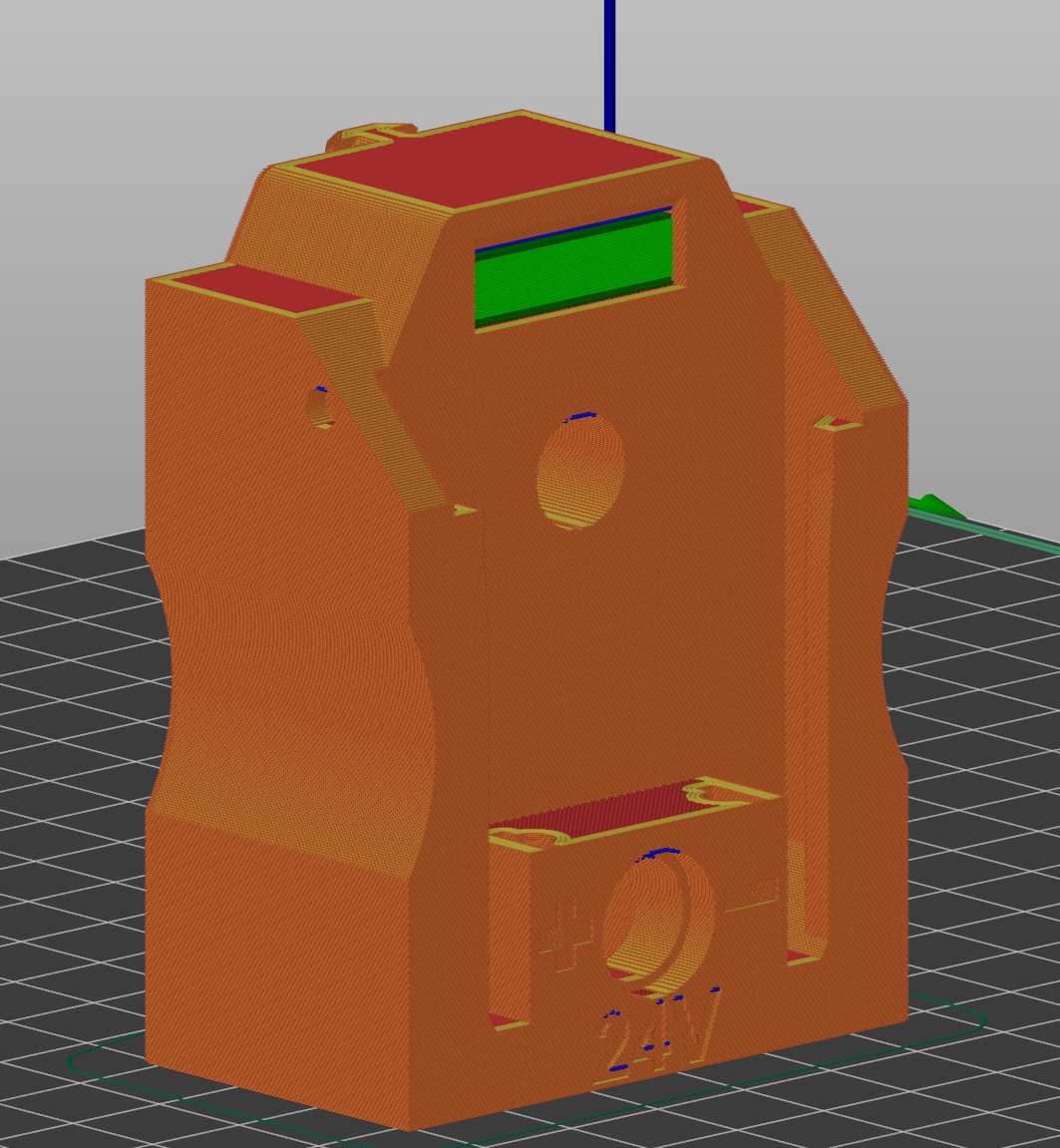 DEWALT 18V BATTERY HOLDER + DC CONNECTOR FOR 2020 PROFILE