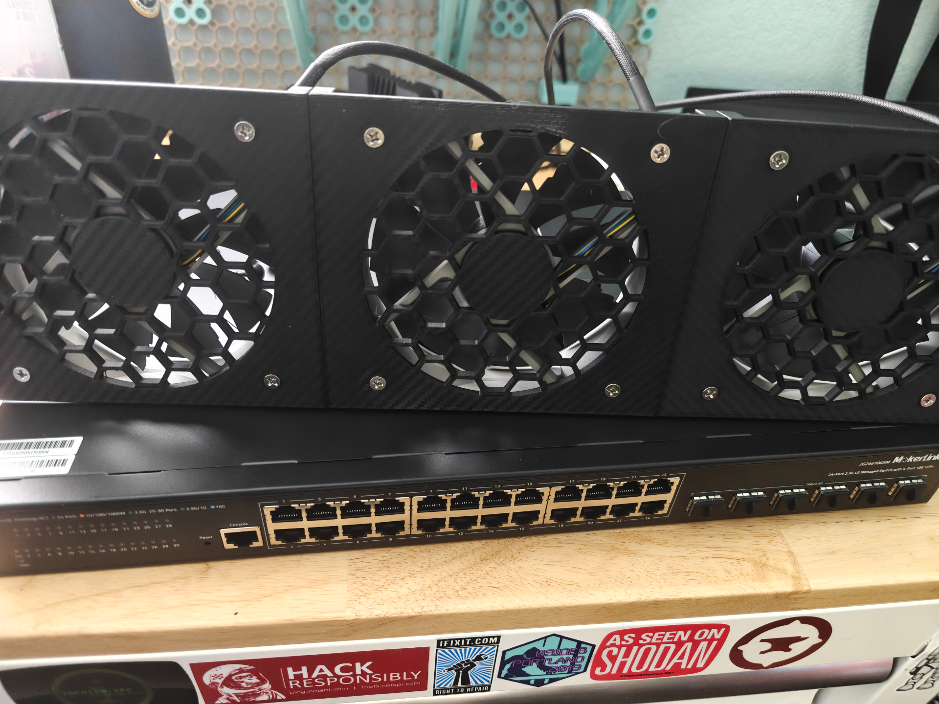 120mm Fan 19" Rack Mount