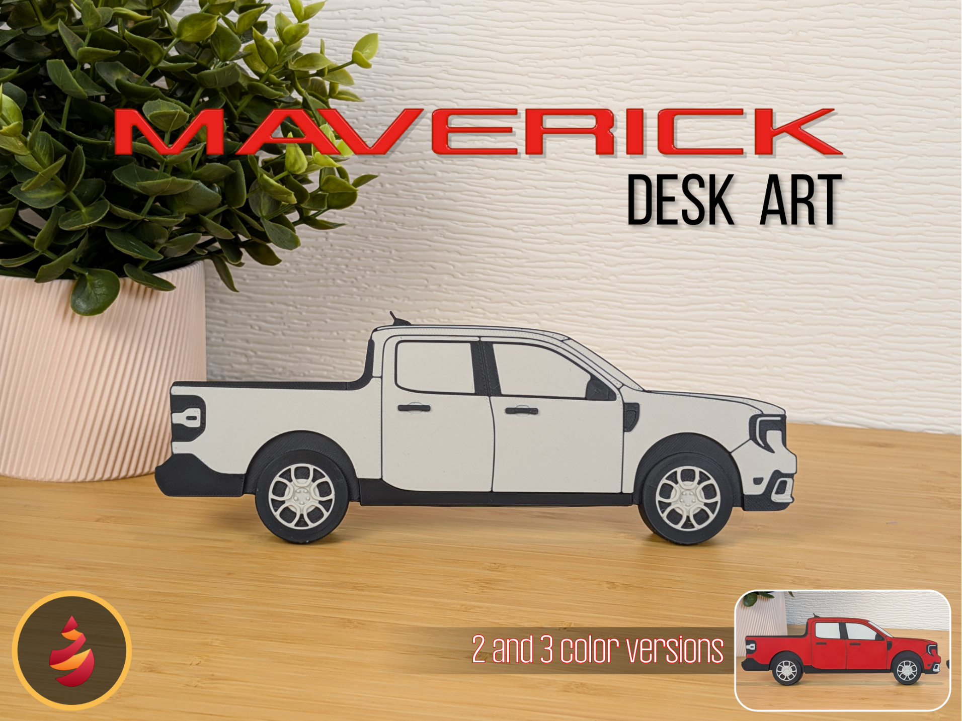 Maverick Desk Art