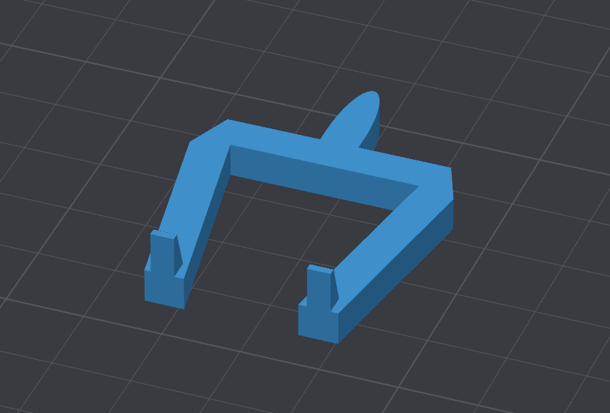 Dragon Holder for Pegboard