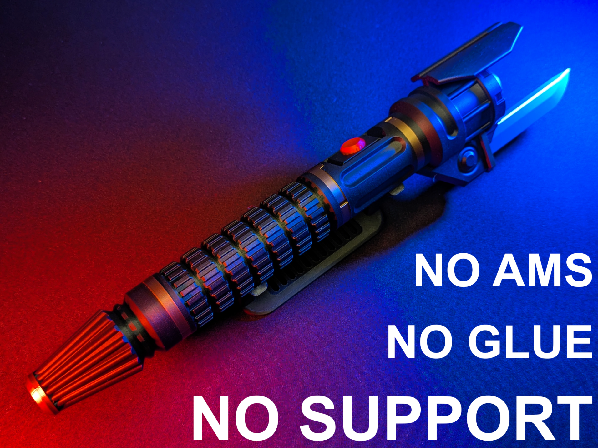 Night Whisper Lightsaber Hilt