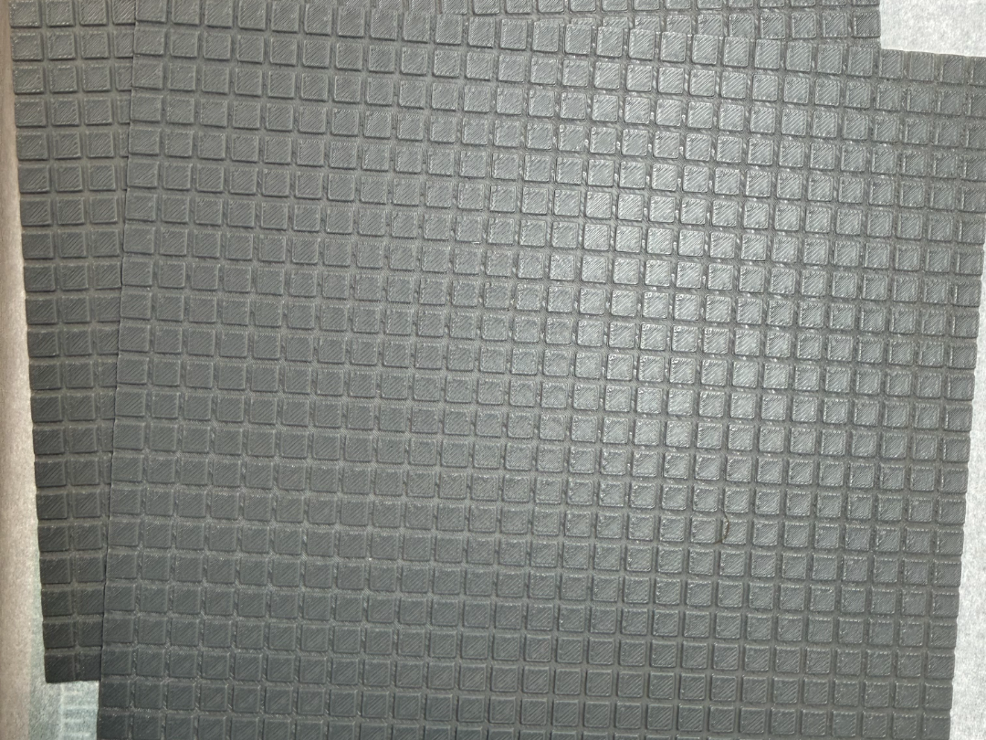 Textured Plate. Good for Paint Swatches!