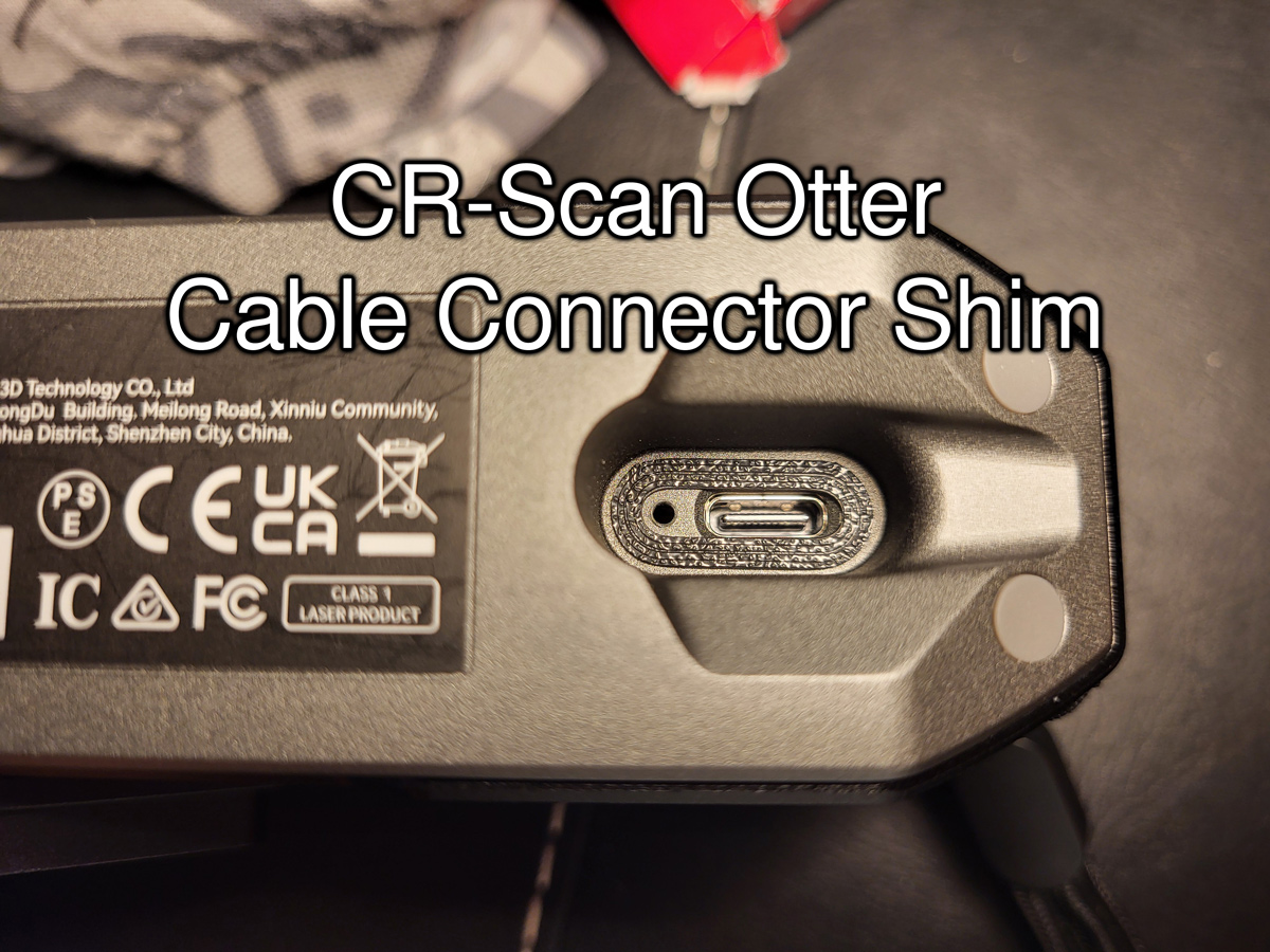 CR-Scan Otter - Cable Connector Shim