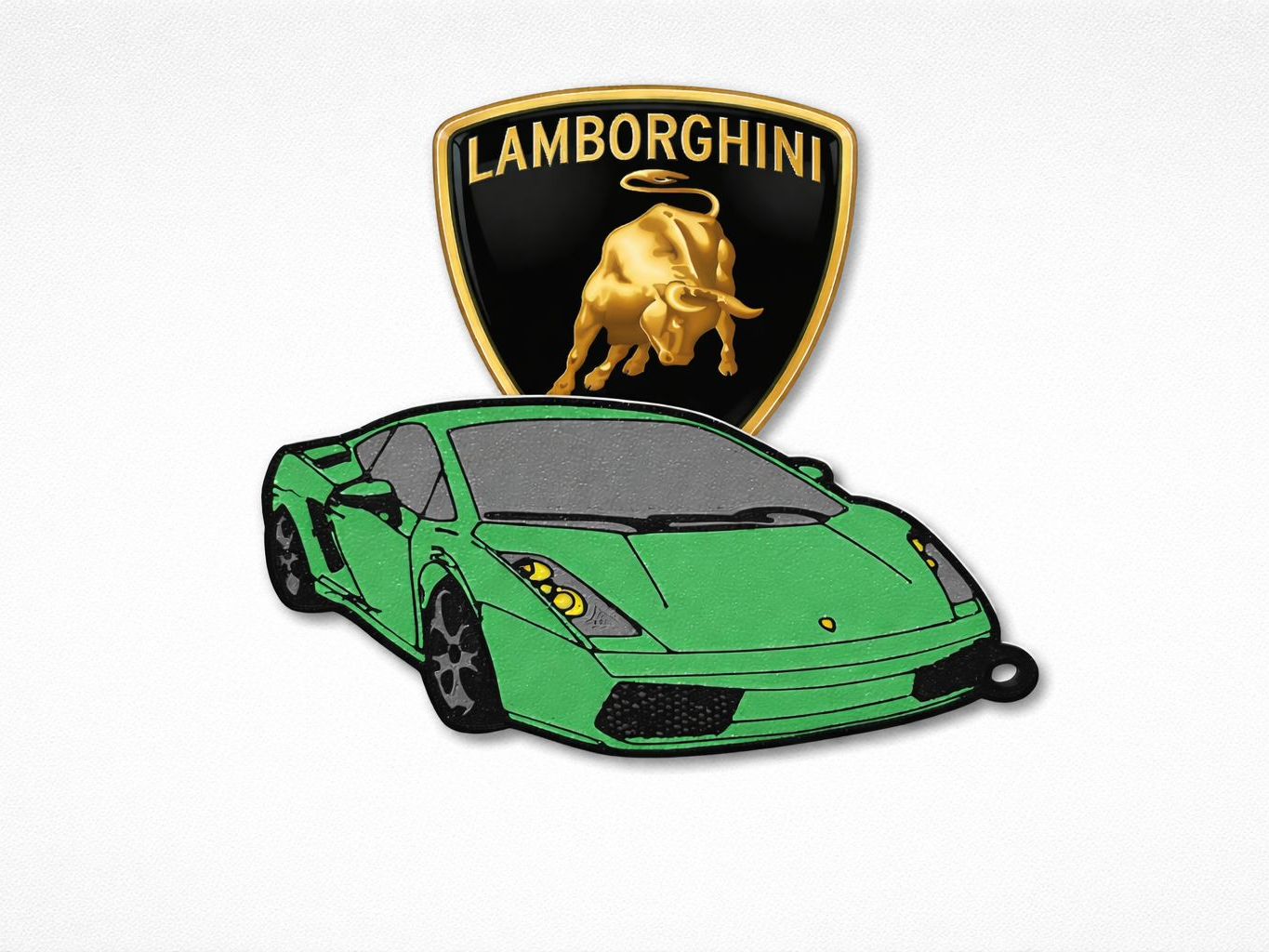 Lamborghini Gallardo Keychain