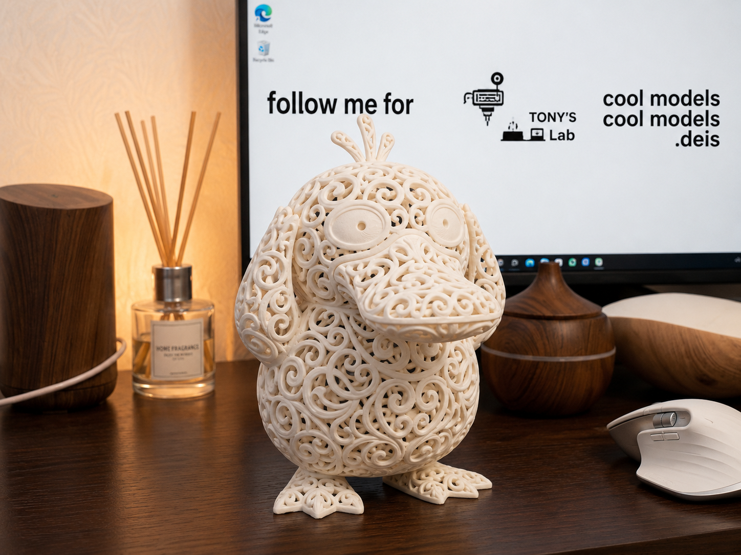 Filigree psyduck
