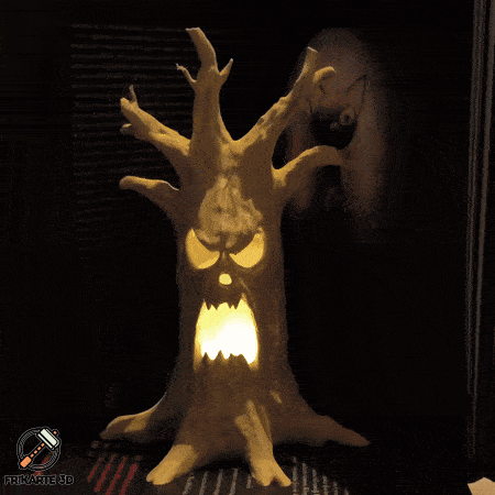 Haunted Tree Trunk – Halloween Decoration