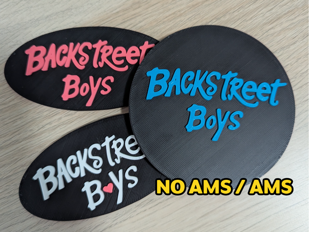 Backstreet Boys Patch (2 version) (NO AMS/AMS)