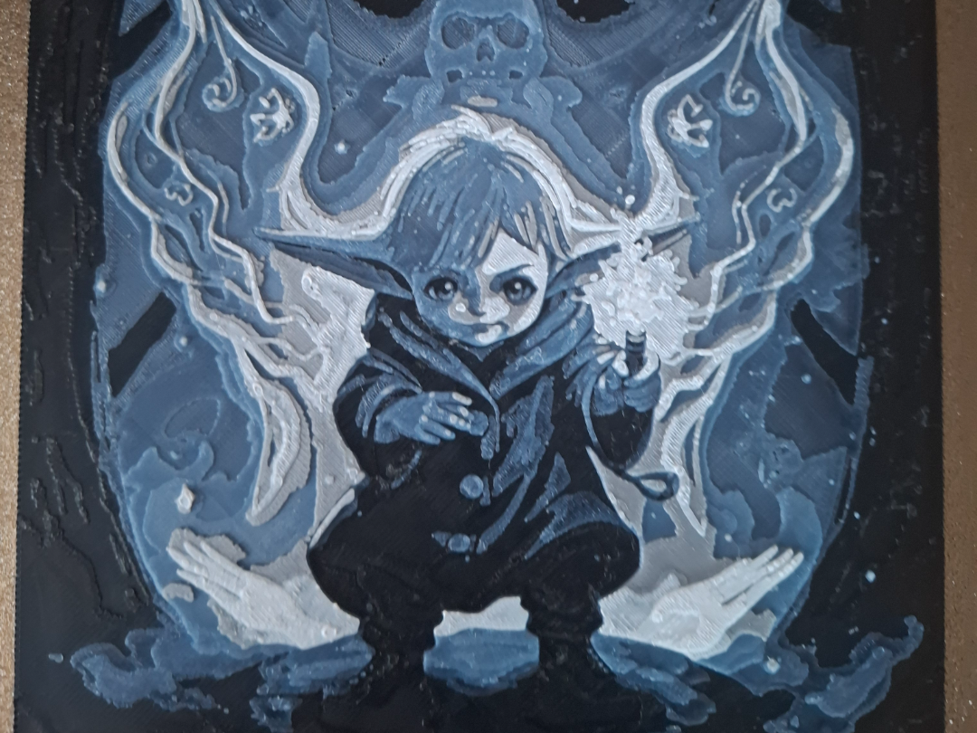 Dark magic hueforge