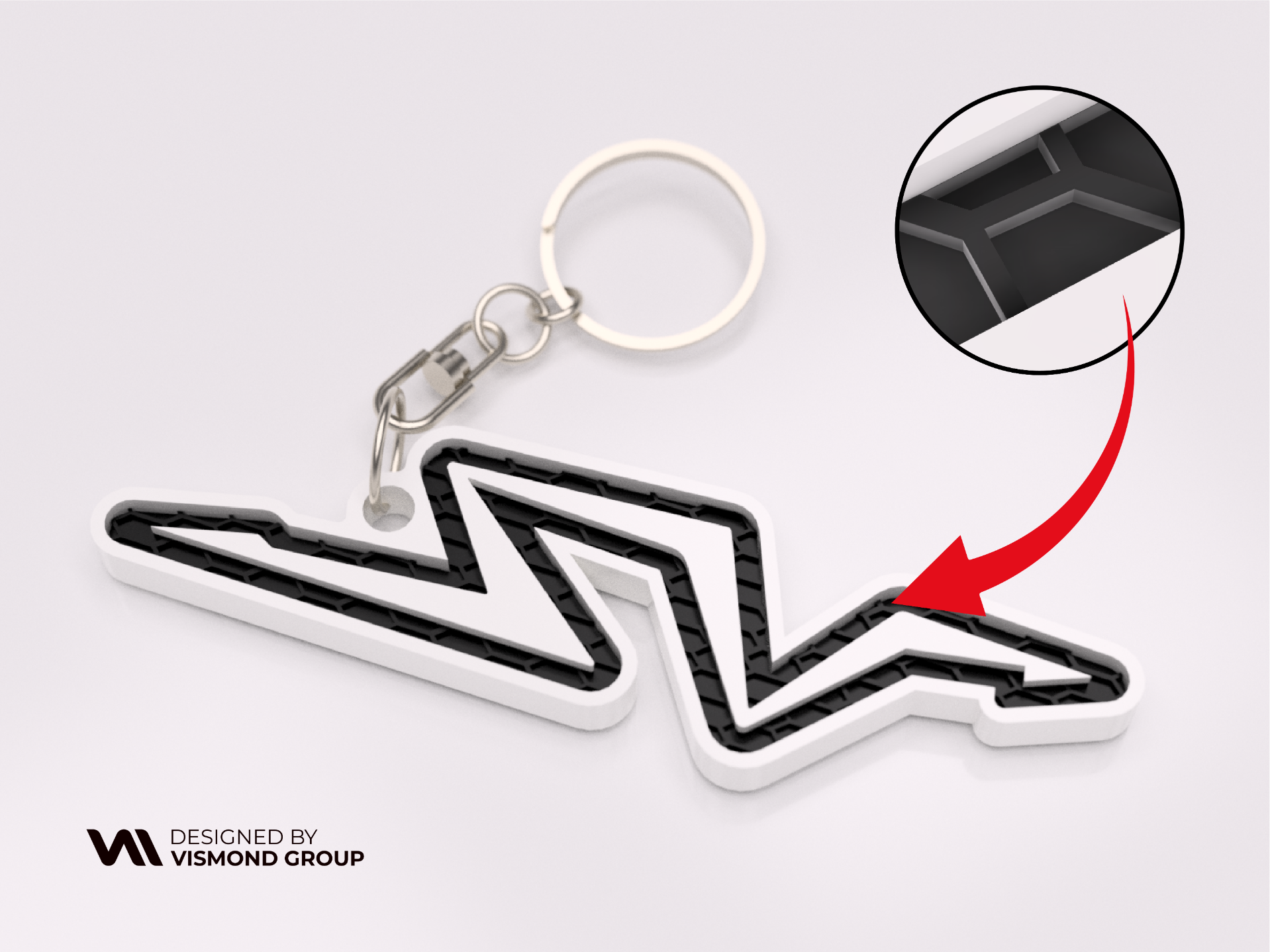 Lamborghini Superveloce Keychain
