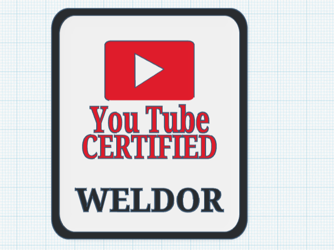 Welder Certification from YouTube U (Legit Cert)