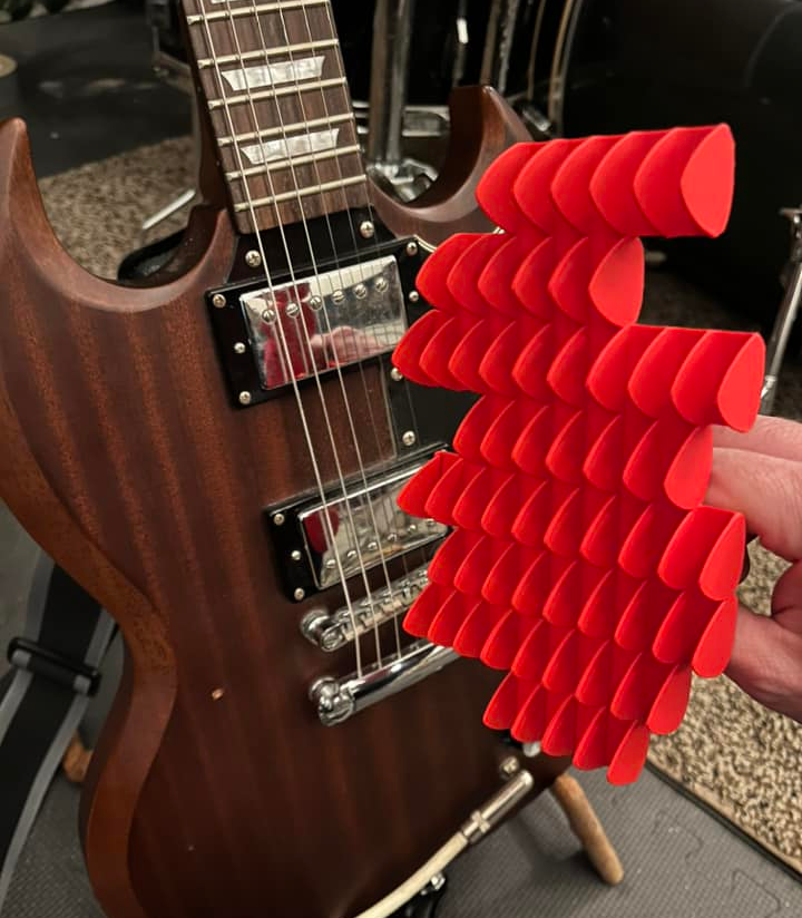 Biblically Accurate Guitar Pick