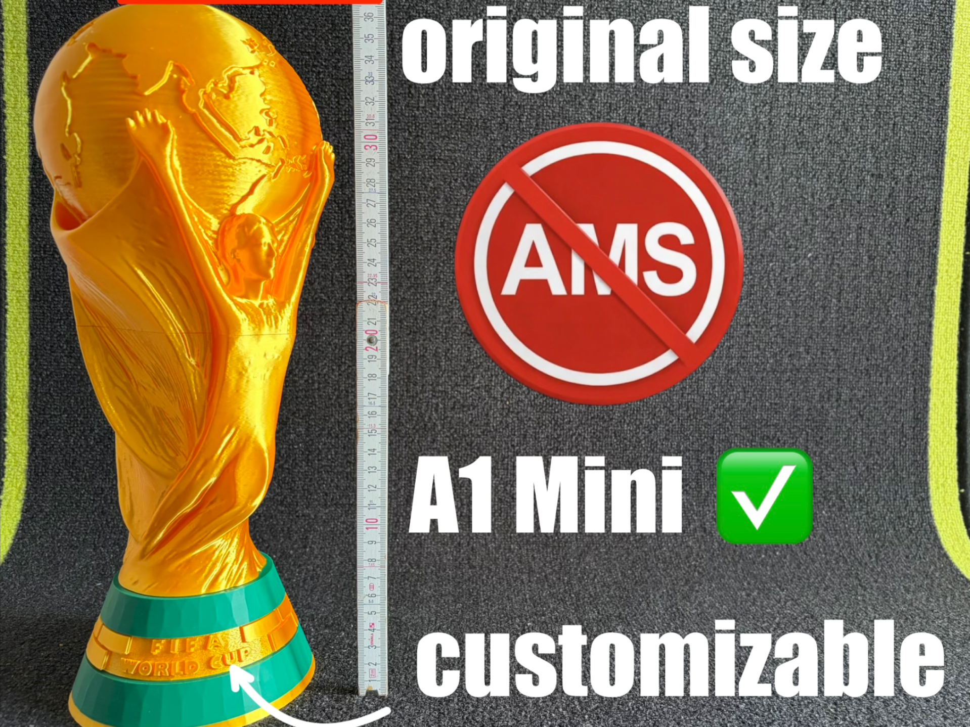 Customizable Original FIFA World Cup no AMS