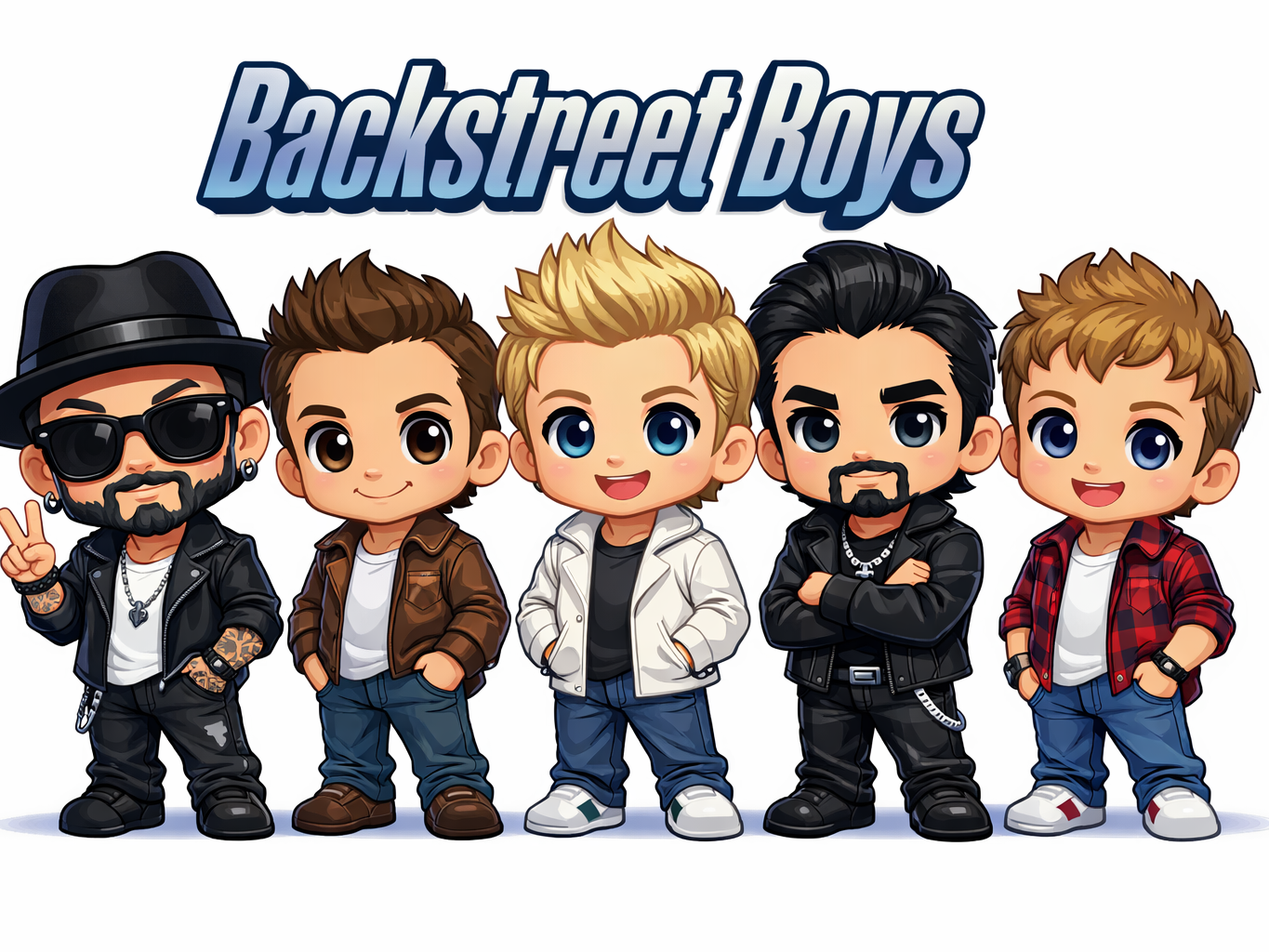 Howie Dorough Backstreet Boys – Chibi Figur