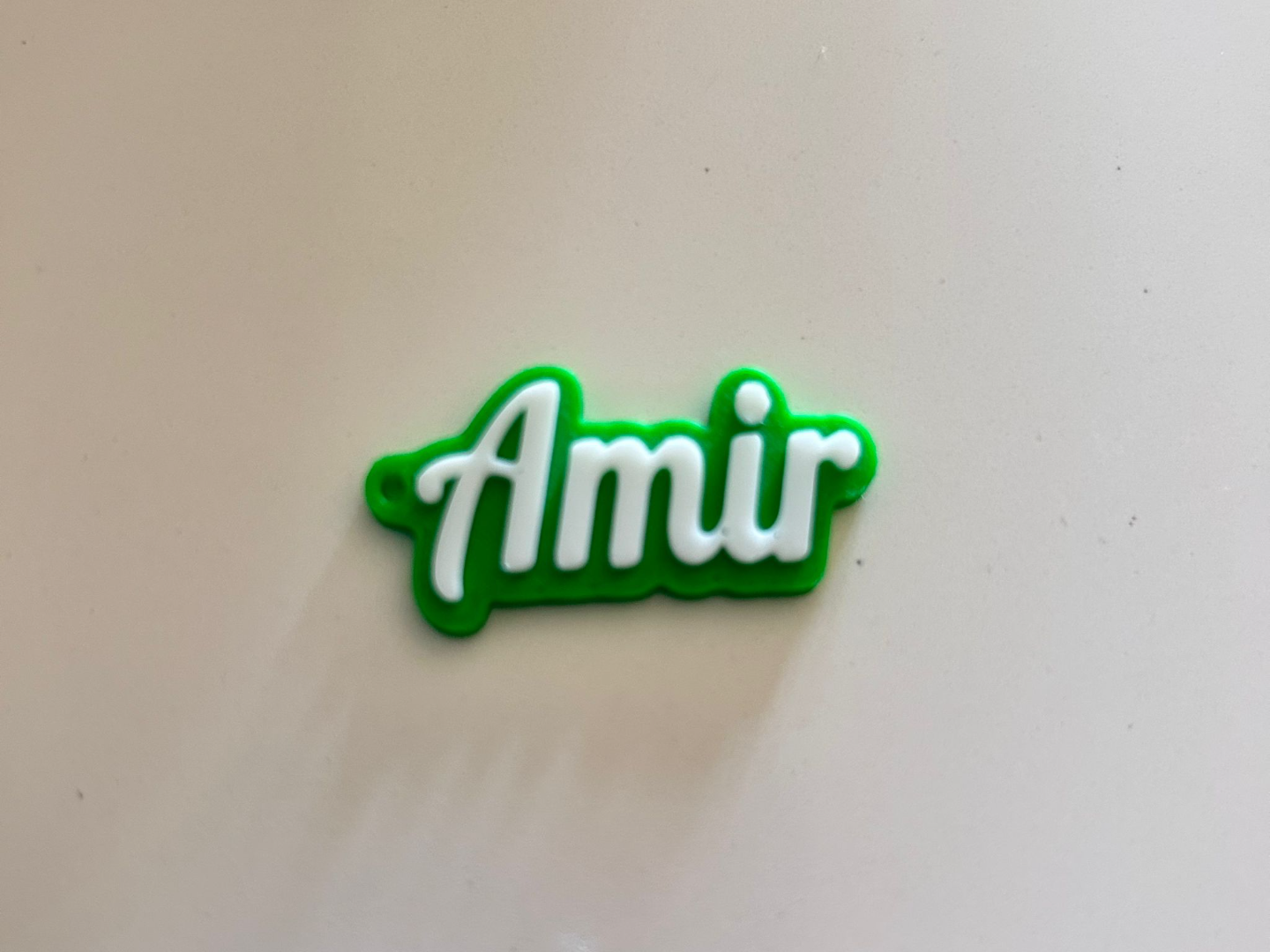 Amir name keychain