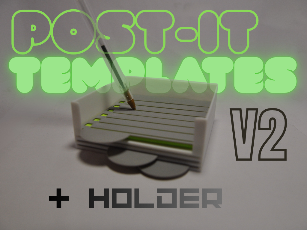 Post-It Templates V2 -- NO AMS
