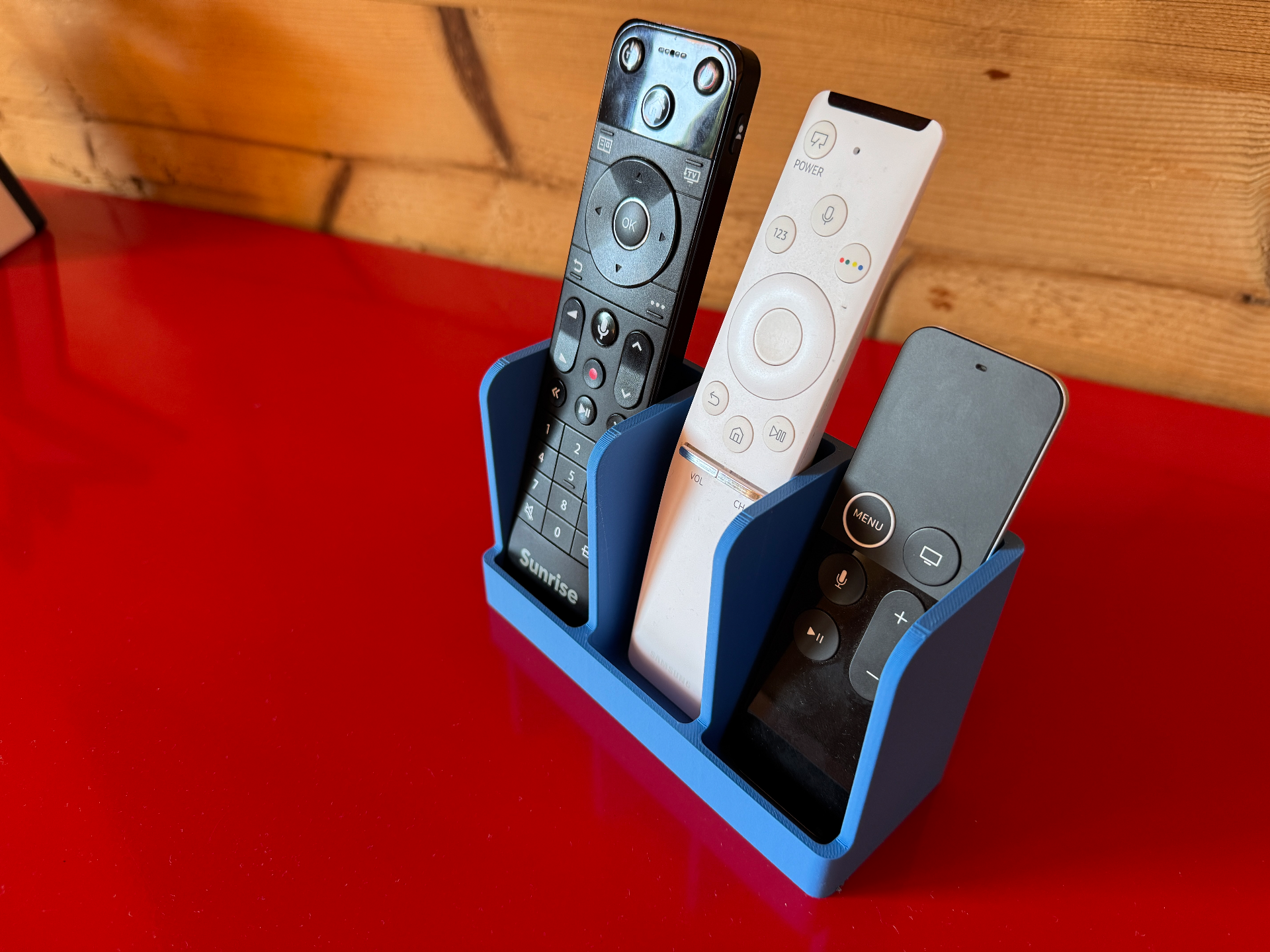 Modern remote control holder