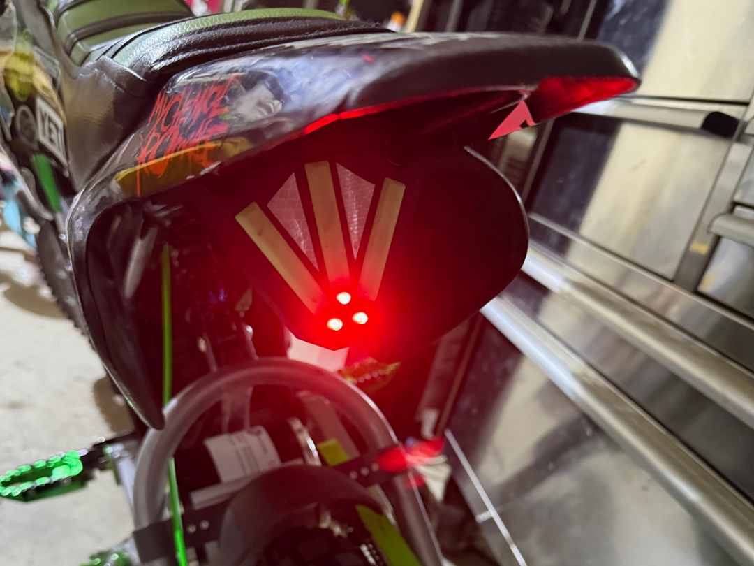 Razor MX 500 Brake Light Enclosure