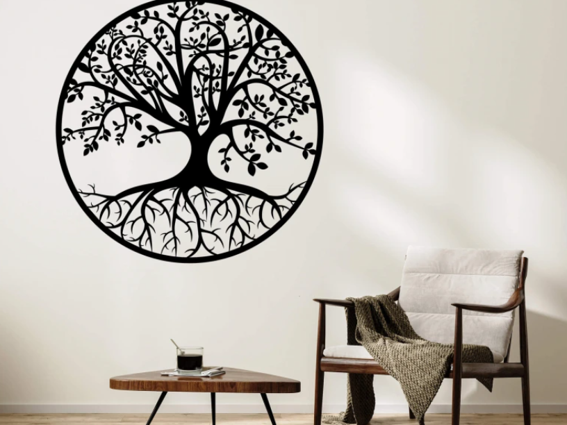 Tree wall art