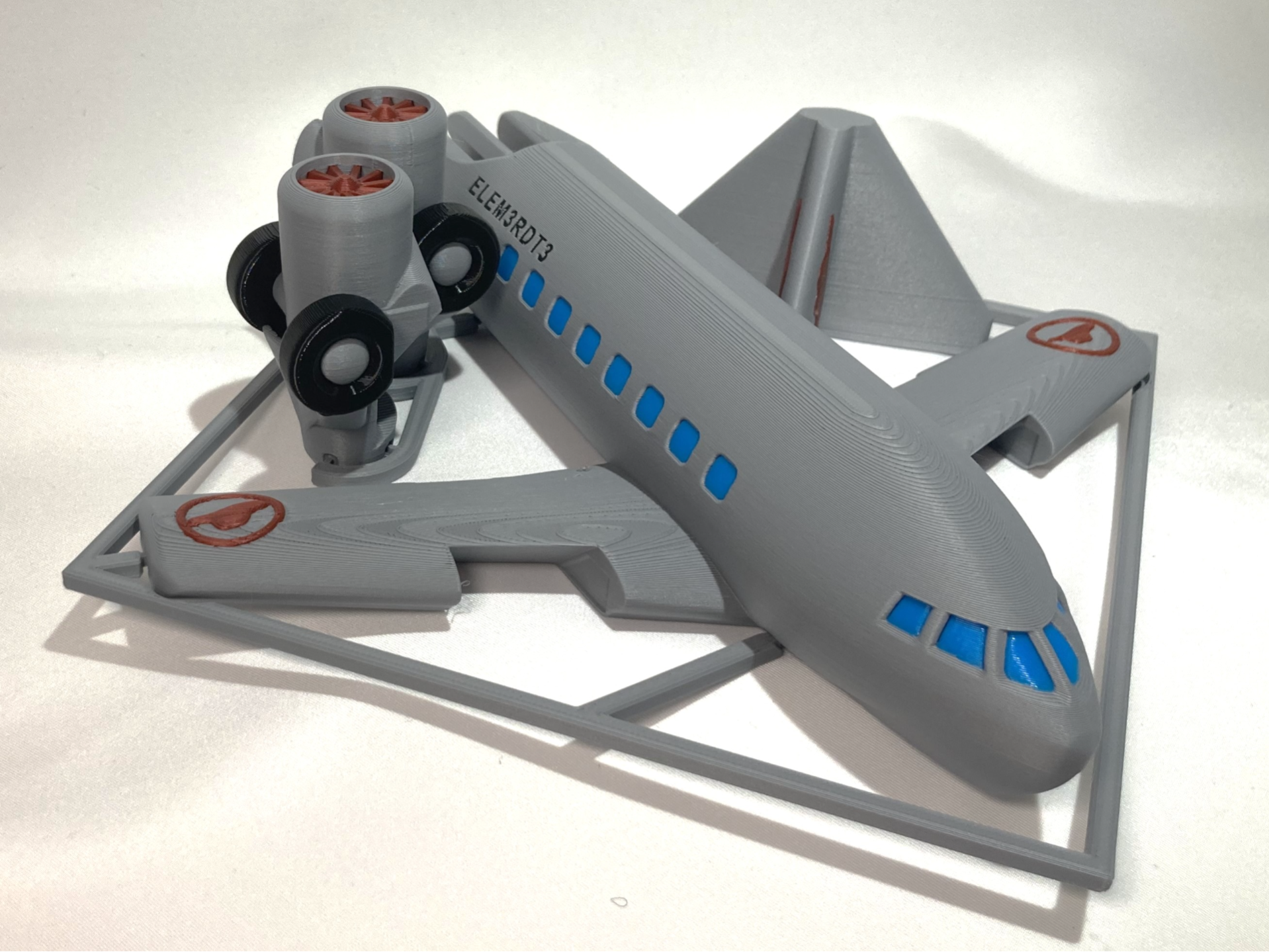 Toy Plane Kit Card