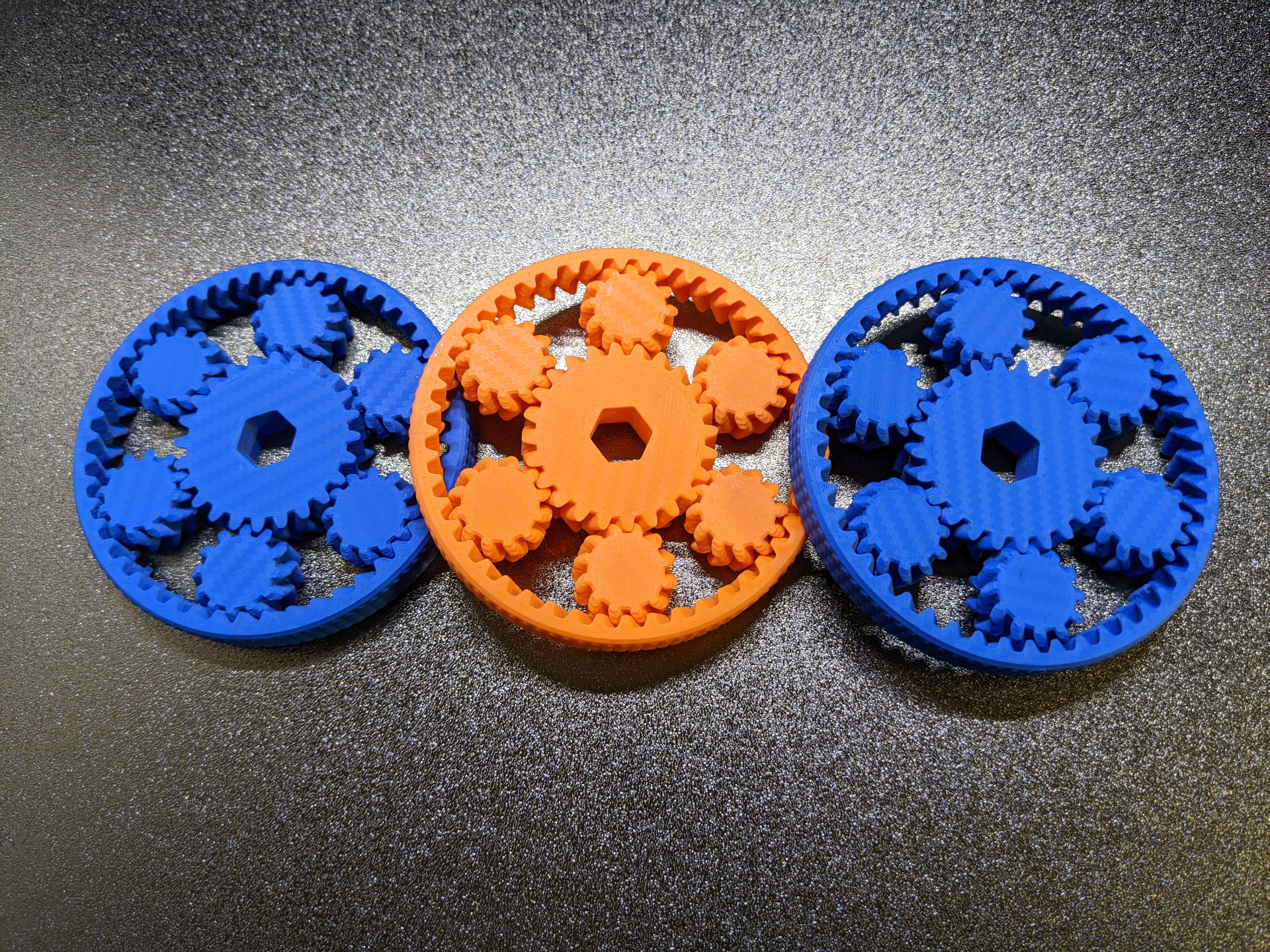 Print in Place Planetary Gearbox Fidget