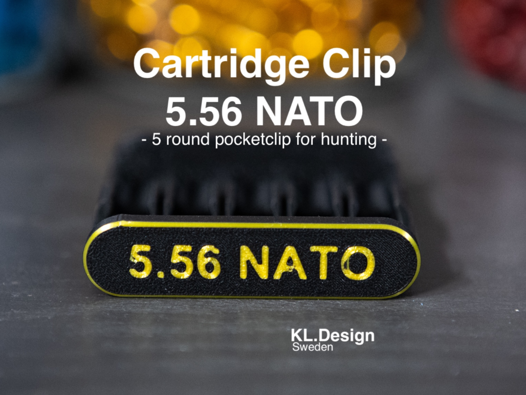 5.56 Nato Cartridge Clip