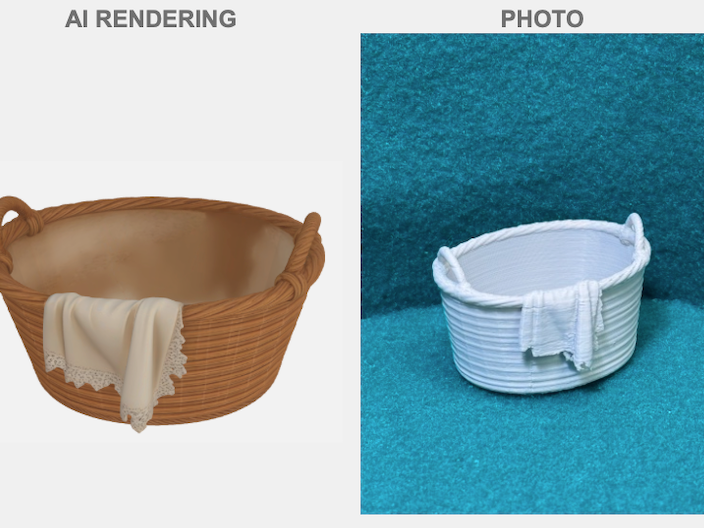 Laundry Basket (one item draped) : #35