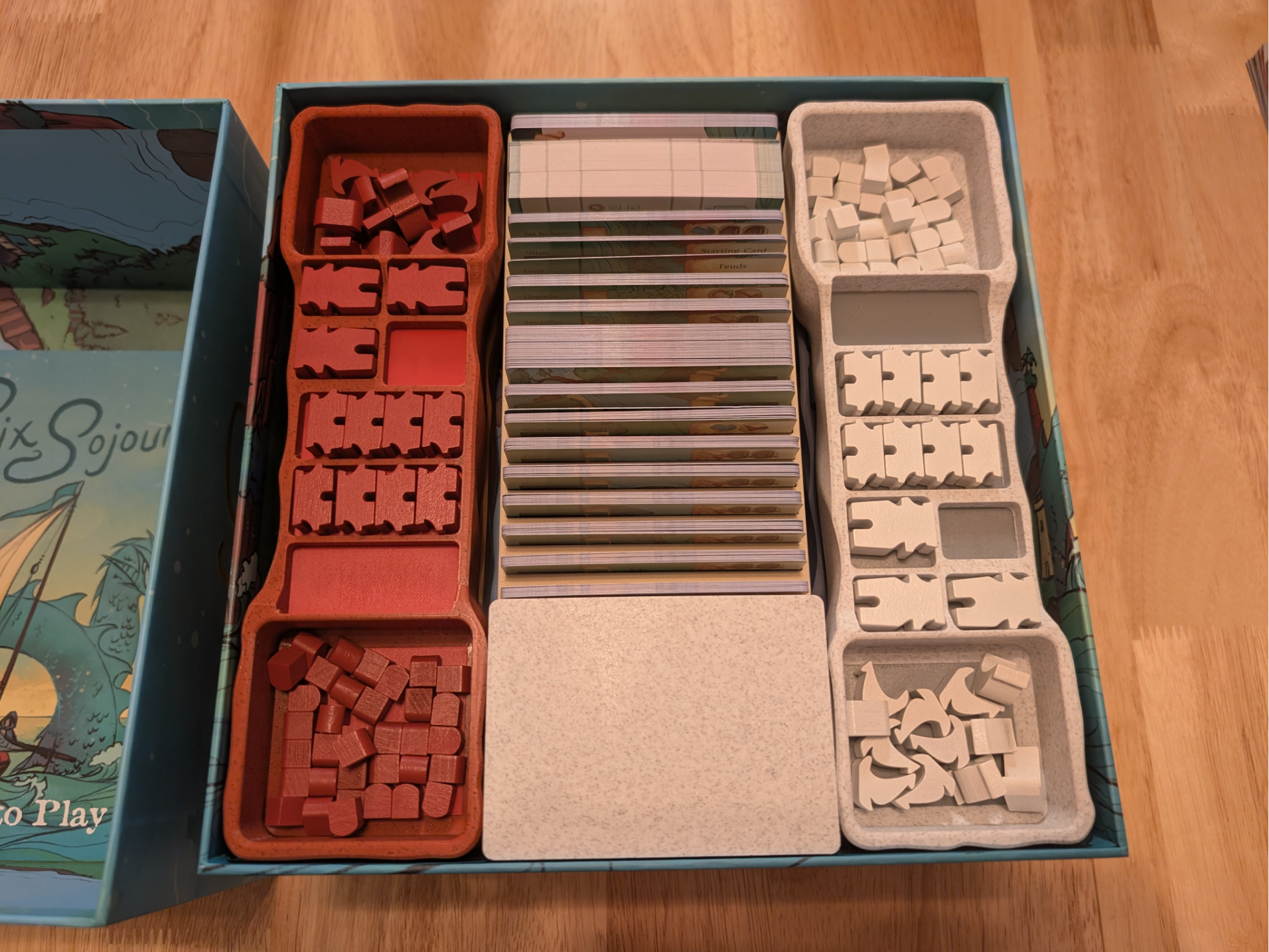 Six Sojourns Inserts and Dragons
