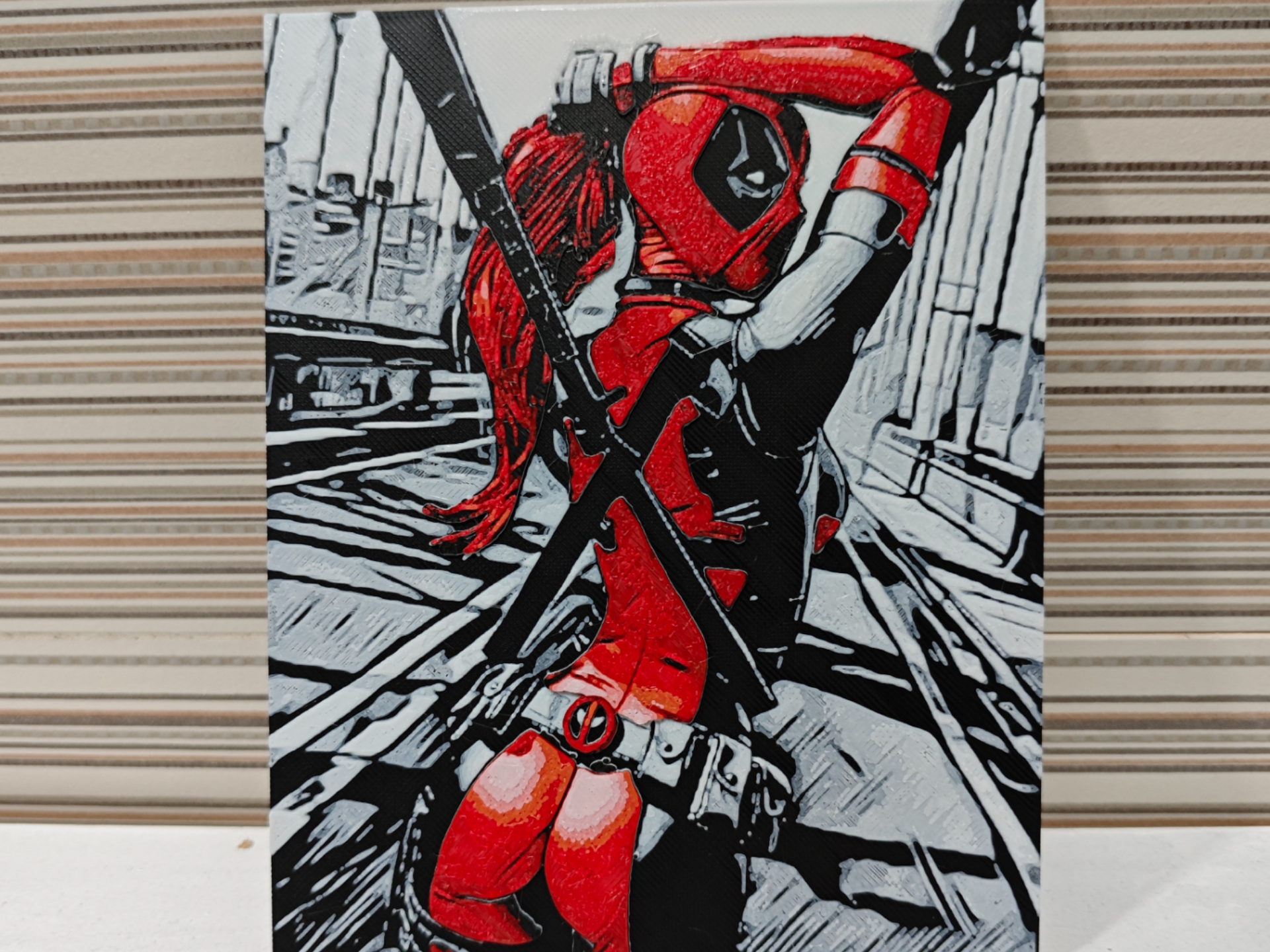 DeadPool's Woman Hueforge
